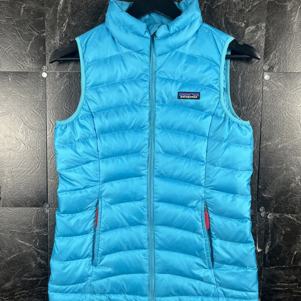 Patagonia Girl's Blue Nano Puff Insulated Vest (Women's XS)